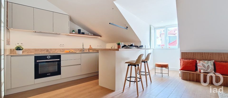 Appartement T1 à Misericórdia de 43 m²