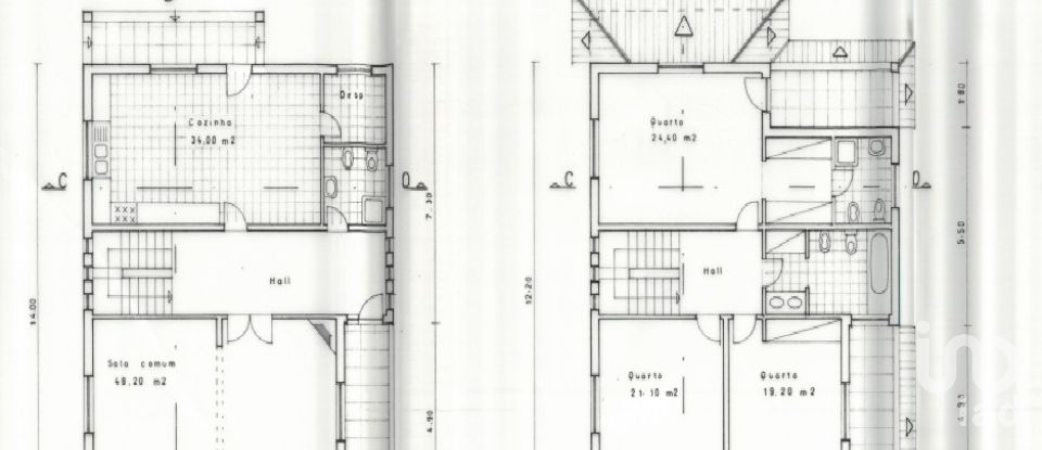 Maison T3 à Palmeira de Faro e Curvos de 252 m²