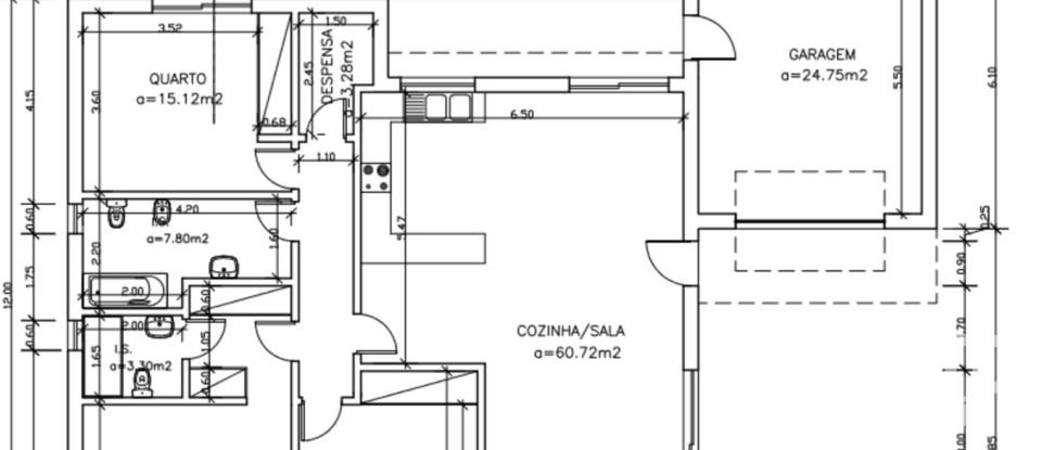 Building land in Vermelha of 514 m²