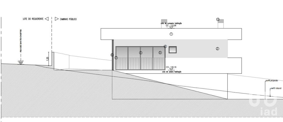 Terrain à Rio Maior de 1 309 m²