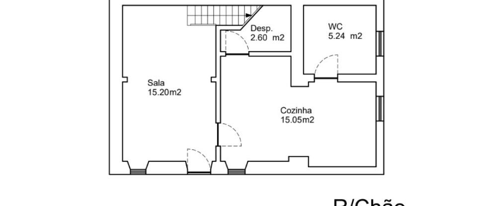 Gîte T2 à Cadaval e Pêro Moniz de 109 m²