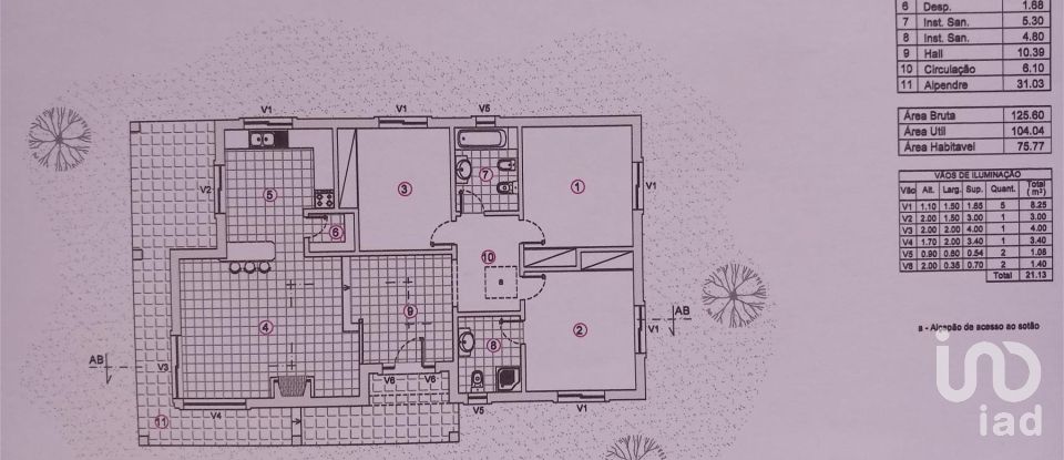 Casa de Campo T3 em Coz, Alpedriz e Montes de 144 m²