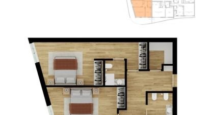 Appartement T2 à Quarteira de 113 m²