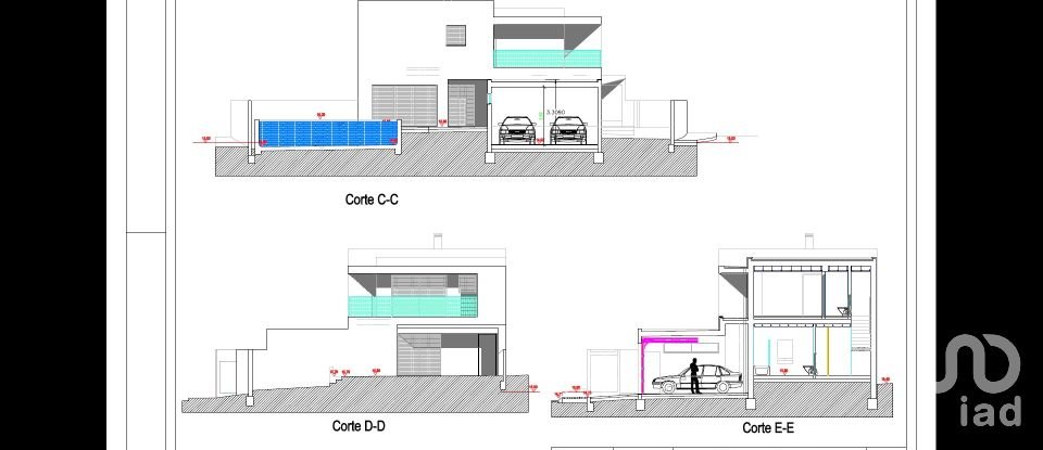 Terreno em Estômbar e Parchal de 302 m²