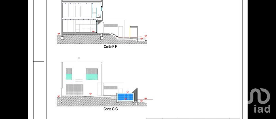 Terreno em Estômbar e Parchal de 302 m²