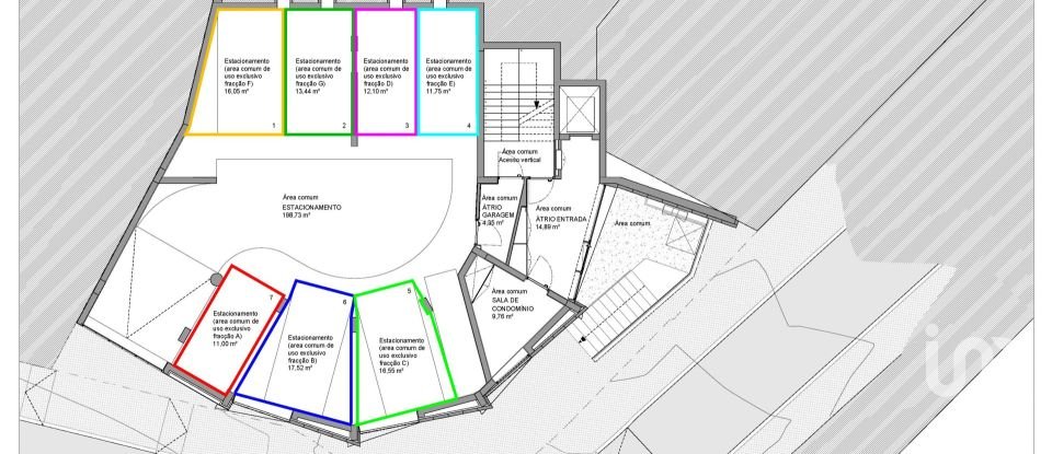 Apartamento T2 em Leiria, Pousos, Barreira e Cortes de 132 m²