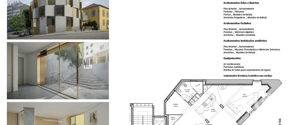 Apartamento T1 em Leiria, Pousos, Barreira e Cortes de 134 m²