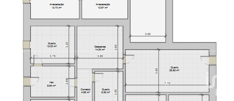 Farm T6 in Ameixial of 365 m²