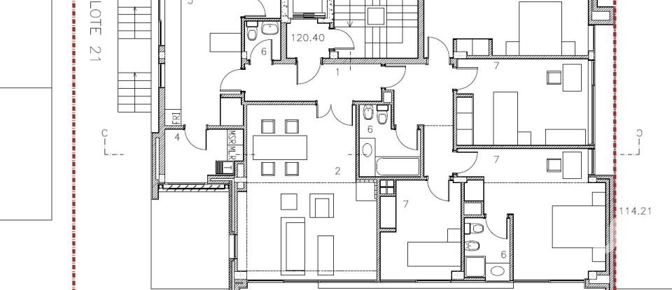 Apartamento T4 em Costa de 144 m²