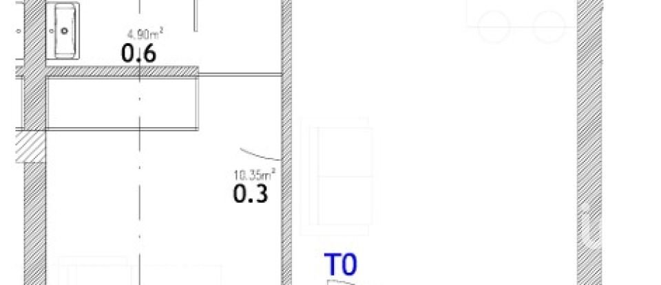 Apartamento T1 em Chafé de 39 m²