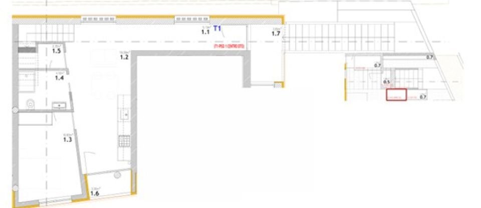 Apartamento T3 em Chafé de 64 m²