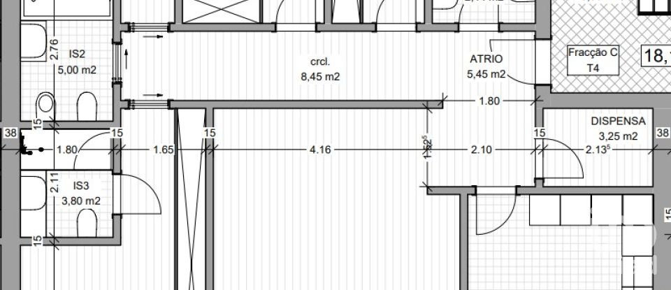 Appartement T4 à Tavira (Santa Maria e Santiago) de 129 m²