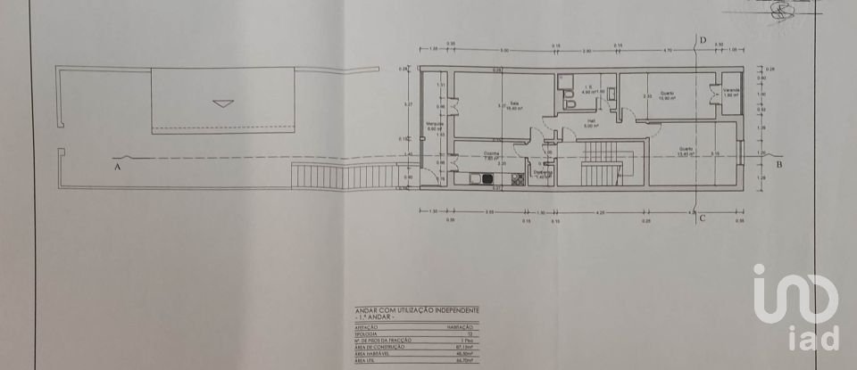 Prédio em Pombalinho de 272 m²