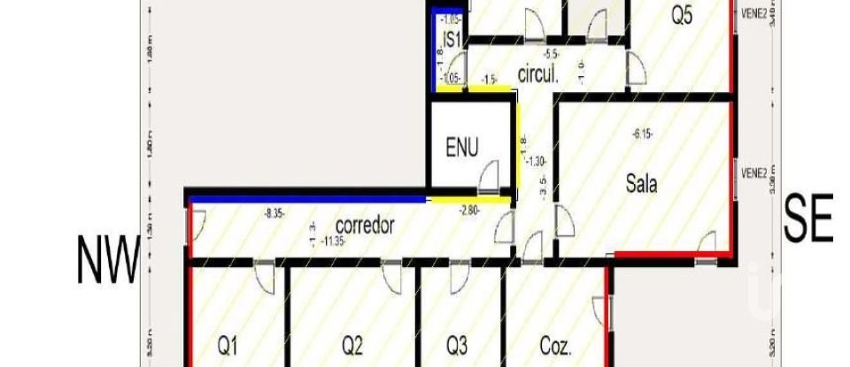 Ferme T5 à Vilarinho de São Romão de 374 m²