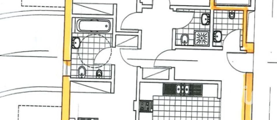 Appartement T3 à Portimão de 97 m²