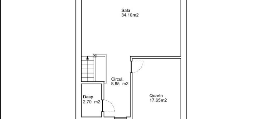 Appartement T3 à Atouguia da Baleia de 158 m²