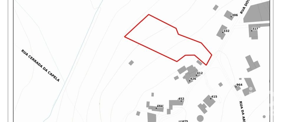 Terreno em Nossa Senhora das Misericórdias de 4 100 m²