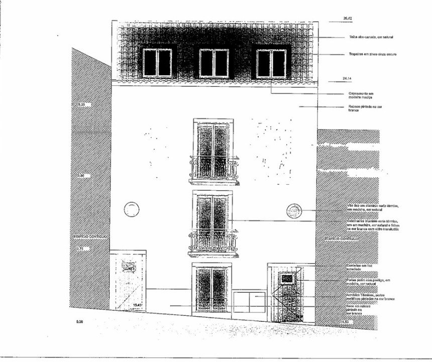 Block of flats in Setúbal (São Julião, Nossa Senhora da Anunciada e Santa Maria da Graça) of 185 m²