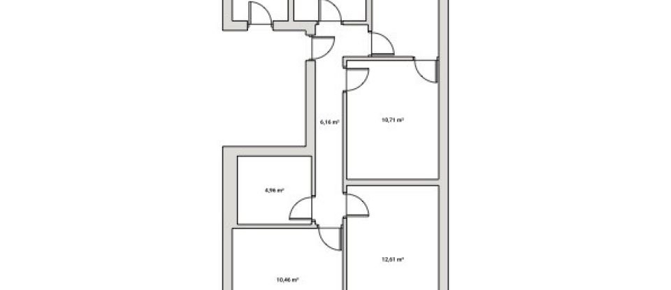 Appartement T3 à Arroios de 100 m²