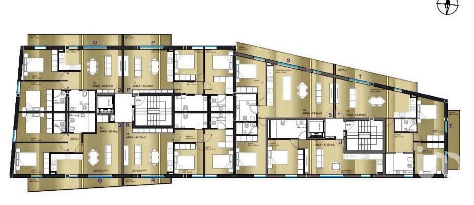 Appartement T2 à Gualtar de 68 m²