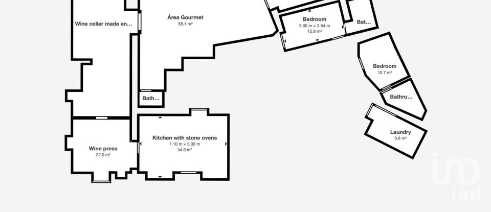 Ferme T9 à Tabuaças de 304 m²