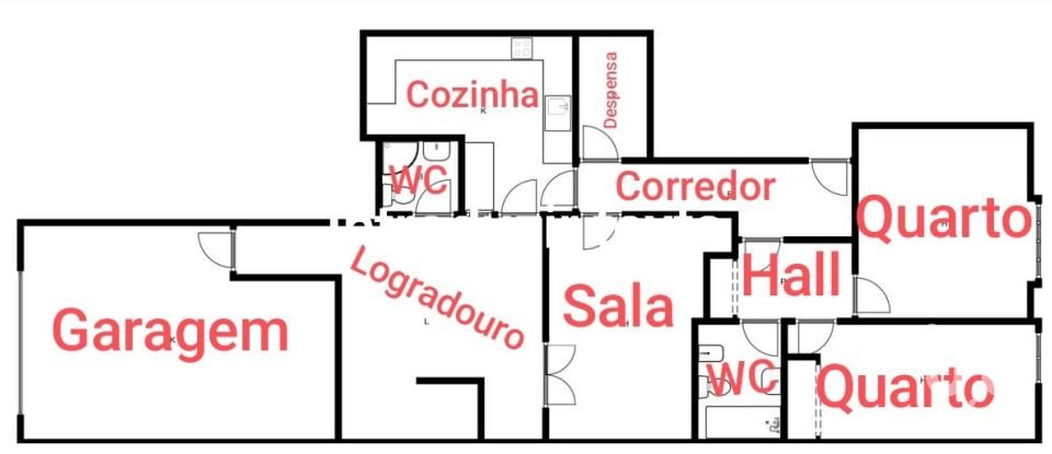 Appartement T2 à Monte Gordo de 151 m²