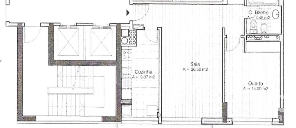 Appartement T1 à São Domingos De Benfica de 80 m²