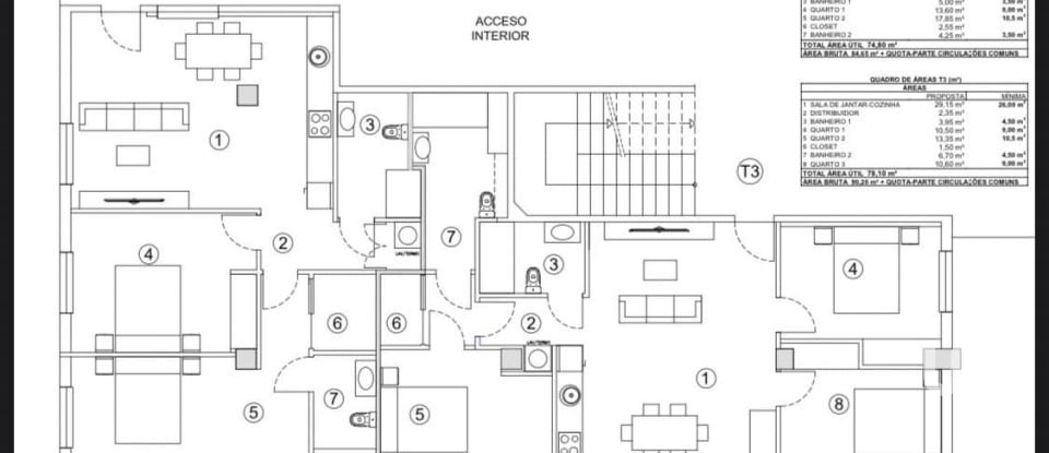 Appartement T0 à Valença, Cristelo Covo e Arão de 79 m²