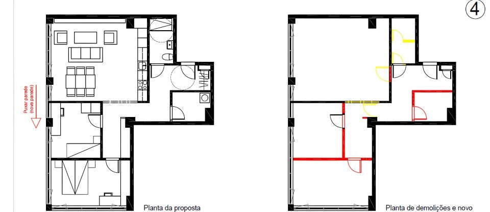 Apartamento T2 em Águas Santas de 90 m²