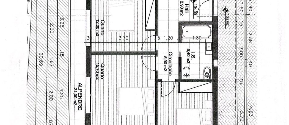 Casa tradicional T3 em Pataias e Martingança de 180 m²