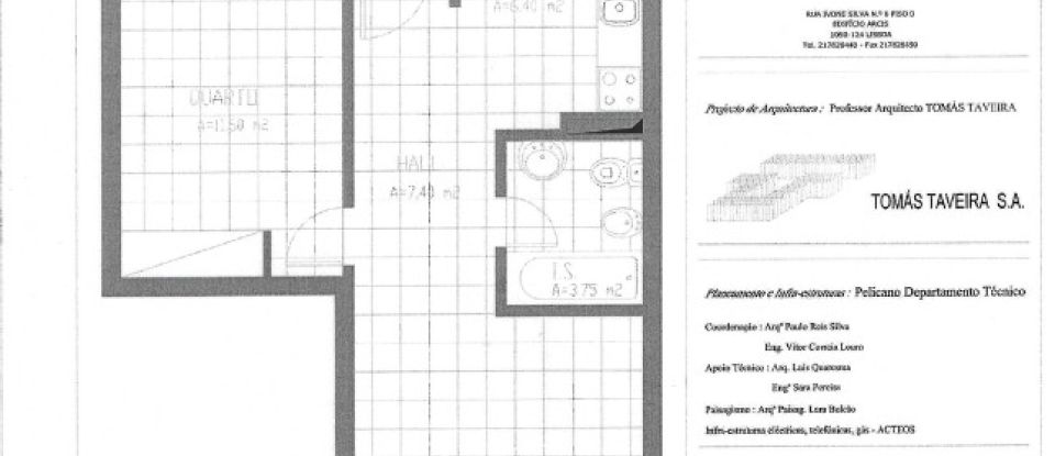 Apartamento T1 em Quinta do Anjo de 58 m²