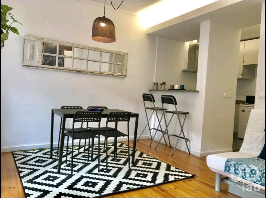 Appartement T1 à Misericórdia de 60 m²