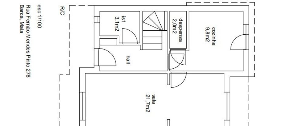 Casa / Villa T3 em Cidade da Maia de 111 m²